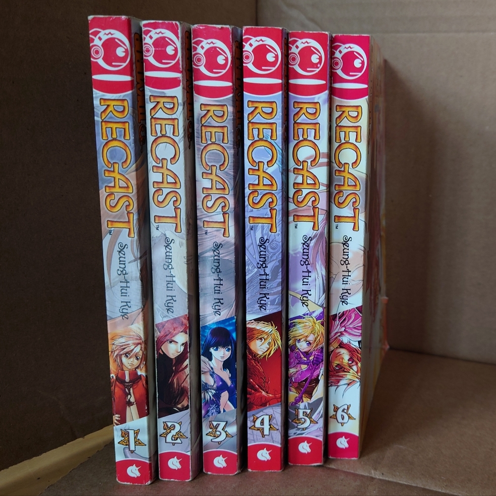 Manhwa series: Recast complete set